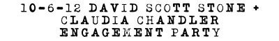 10-6-12 DAVID SCOTT STONE + CLAUDIA CHANDLER ENGAGEMENT PARTY